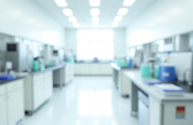 Clean and modern laboratory or production facility interior at Desert Bloom Cosmetics